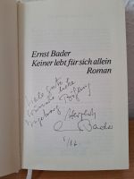 Autogramm Ernst Bader Brandenburg - Senftenberg Vorschau
