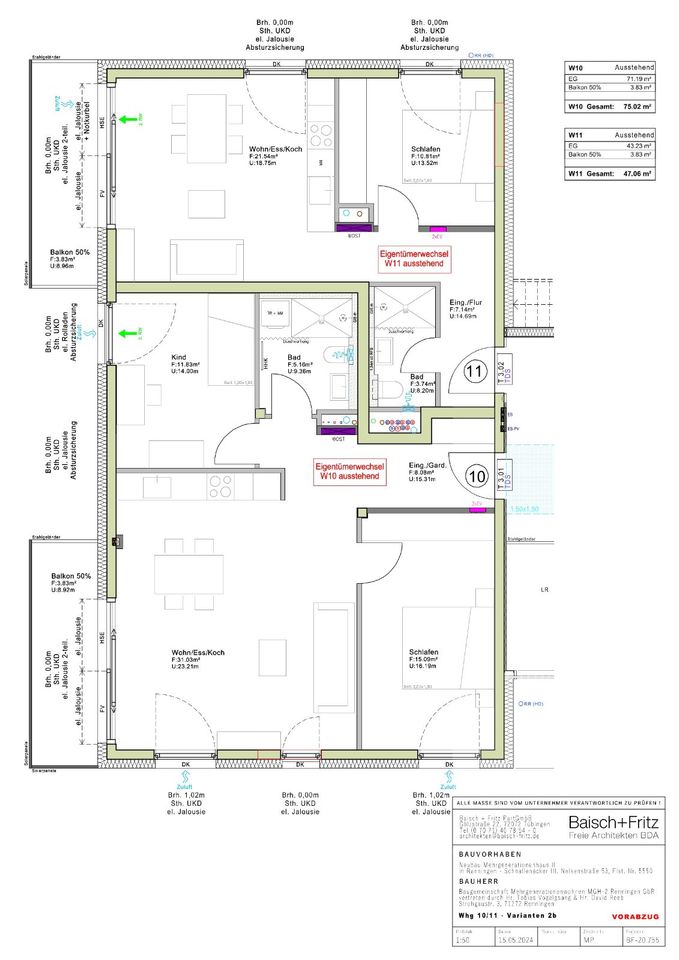 Privatverkauf: Dachgeschoss-Wohnung im Mehrgenerationenhaus in Renningen