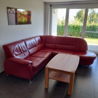 Leder Sofa rot Baden-Württemberg - Bretzfeld Vorschau