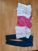 146 152 kleines Set 3 Tshirt Jeans Bayern - Hallbergmoos Vorschau