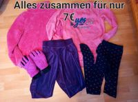 Pullover Hose Jogginghose Strumpfhose Handschuhe Set Mädchen pink Bayern - Wunsiedel Vorschau