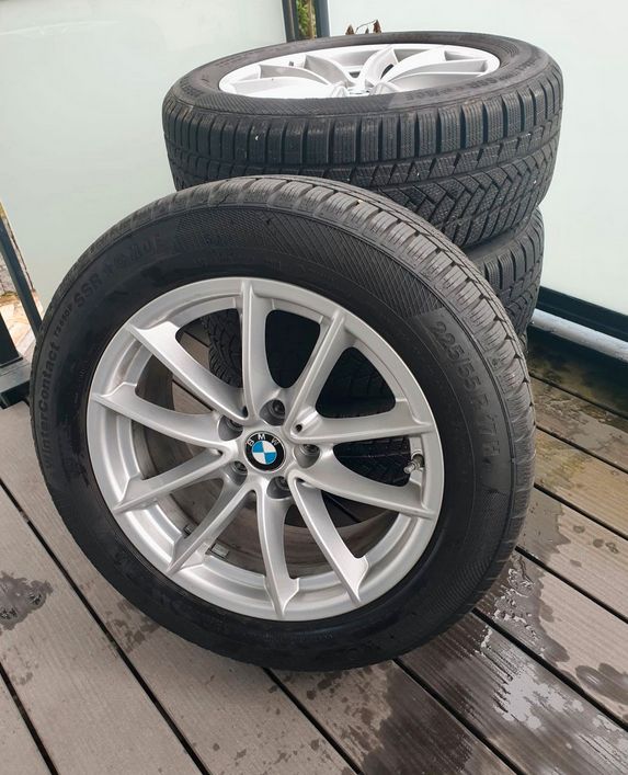 5er BMW Winterreifen Felgen G30 Winterkompletträder 225/55R/17H in Unterföhring