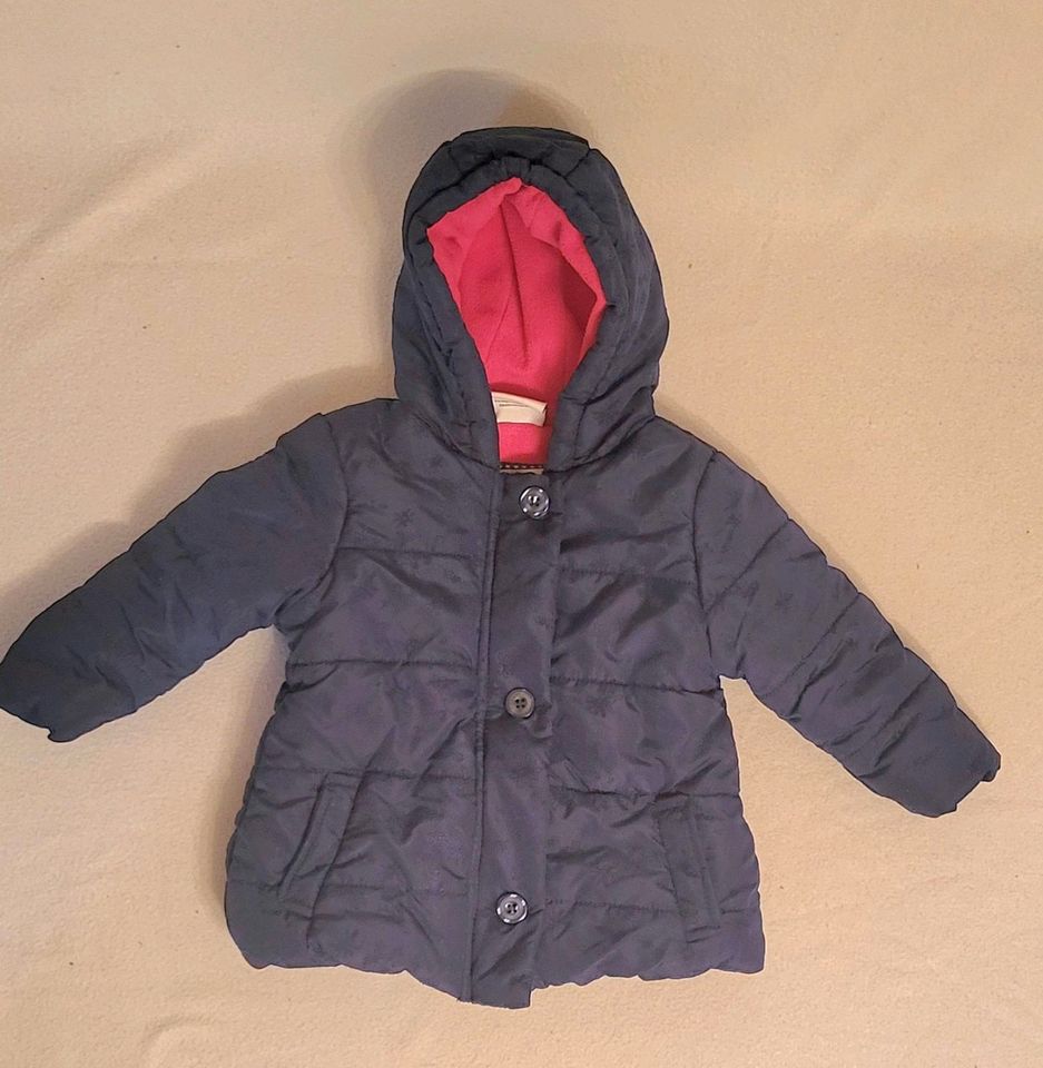 Mädchen 74/80 warme Jacke /  Winterjacke in Hammah