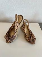 H&M Wedges Sandalen Leopardenprint Gr. 39 Baden-Württemberg - Korntal-Münchingen Vorschau