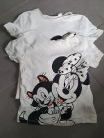 2x Tshirts 110/116 Zwillinge Mädchen Minnie Mouse Nordrhein-Westfalen - Erftstadt Vorschau
