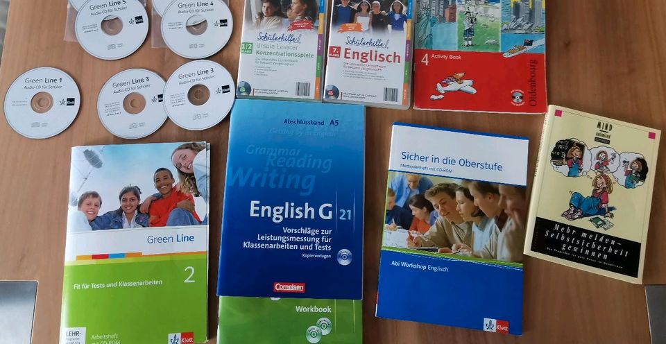 Englisch Green Line CD s Schulbücher diverse in Glashütten