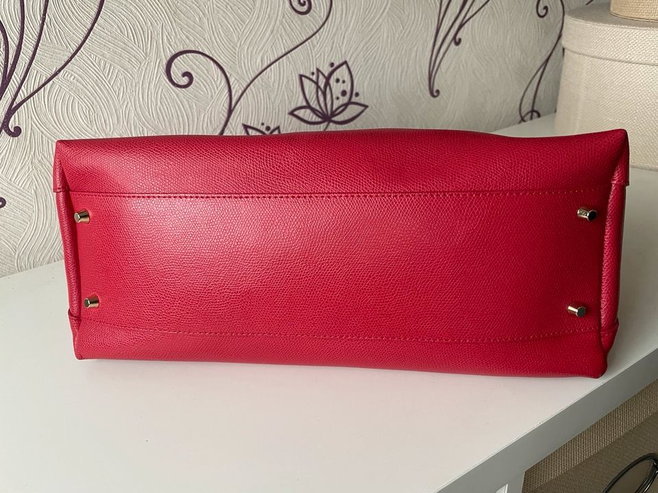 Handtasche von Furla, Leder, rot in Wesel