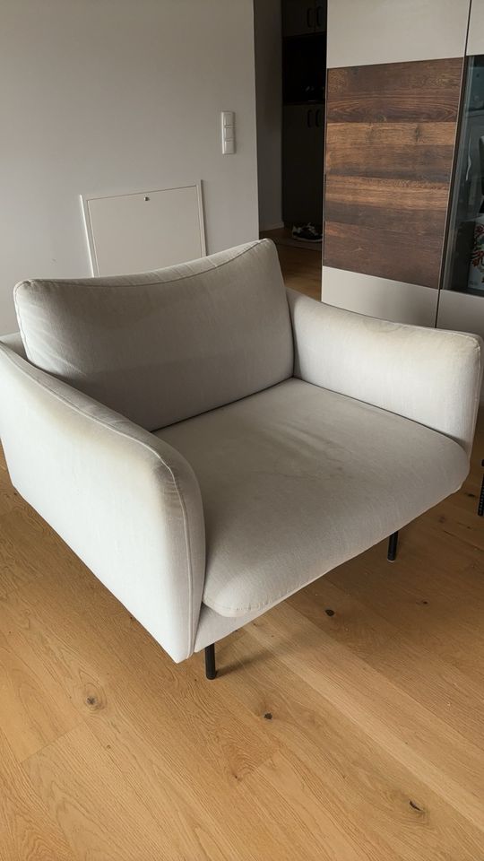 Sofa  mit Hocker in Stuttgart