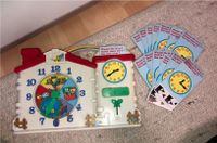 Die Uhr lernen Vintage Retro 80er 90er Lernspielzeug Spielzeug Baden-Württemberg - Winterbach Vorschau