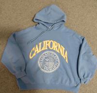 Hellblauer Pull & Bear Pullover mit Kapuze, Hoodie, Gr. S Niedersachsen - Seesen Vorschau