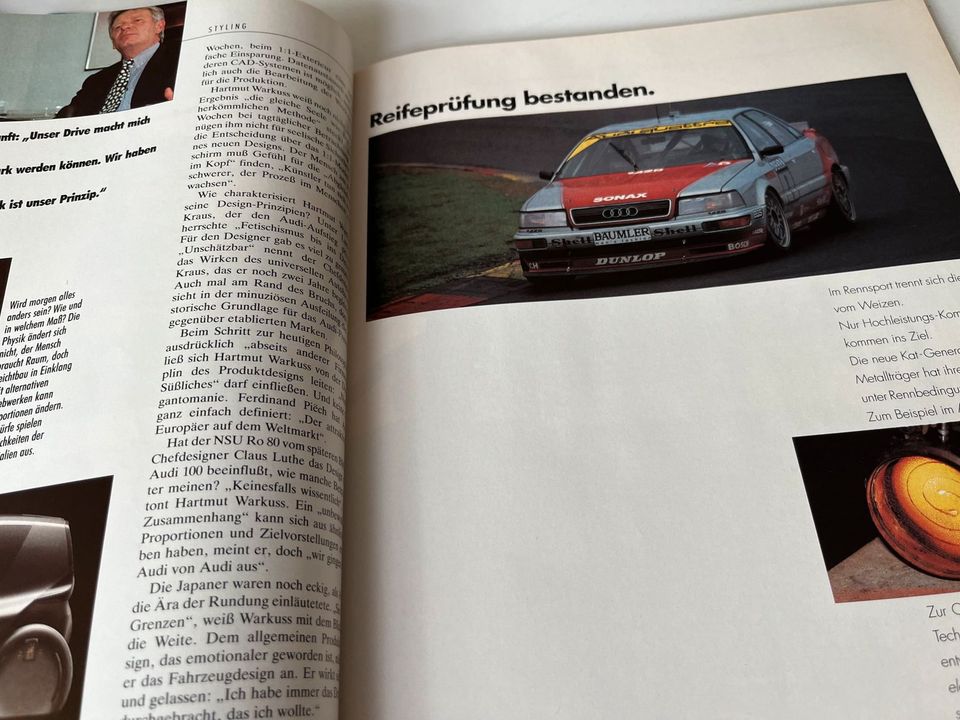 Alles über Audi - 60 Jahre Audi (Motor-Presse Stuttgart) 1992 in Aachen