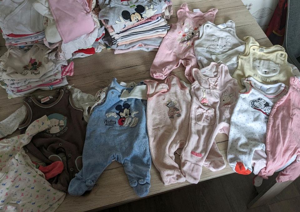 Babyerstaustattung 52-68 über 100 Teile Winterbaby Mädchen in Am Ettersberg