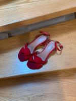 Verkaufe rote Sandalen Bayern - Bogen Niederbay Vorschau