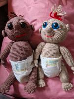 2 × Häkelpuppe 2 Puppen Handarbeit Amigurumi Bayern - Burgthann  Vorschau