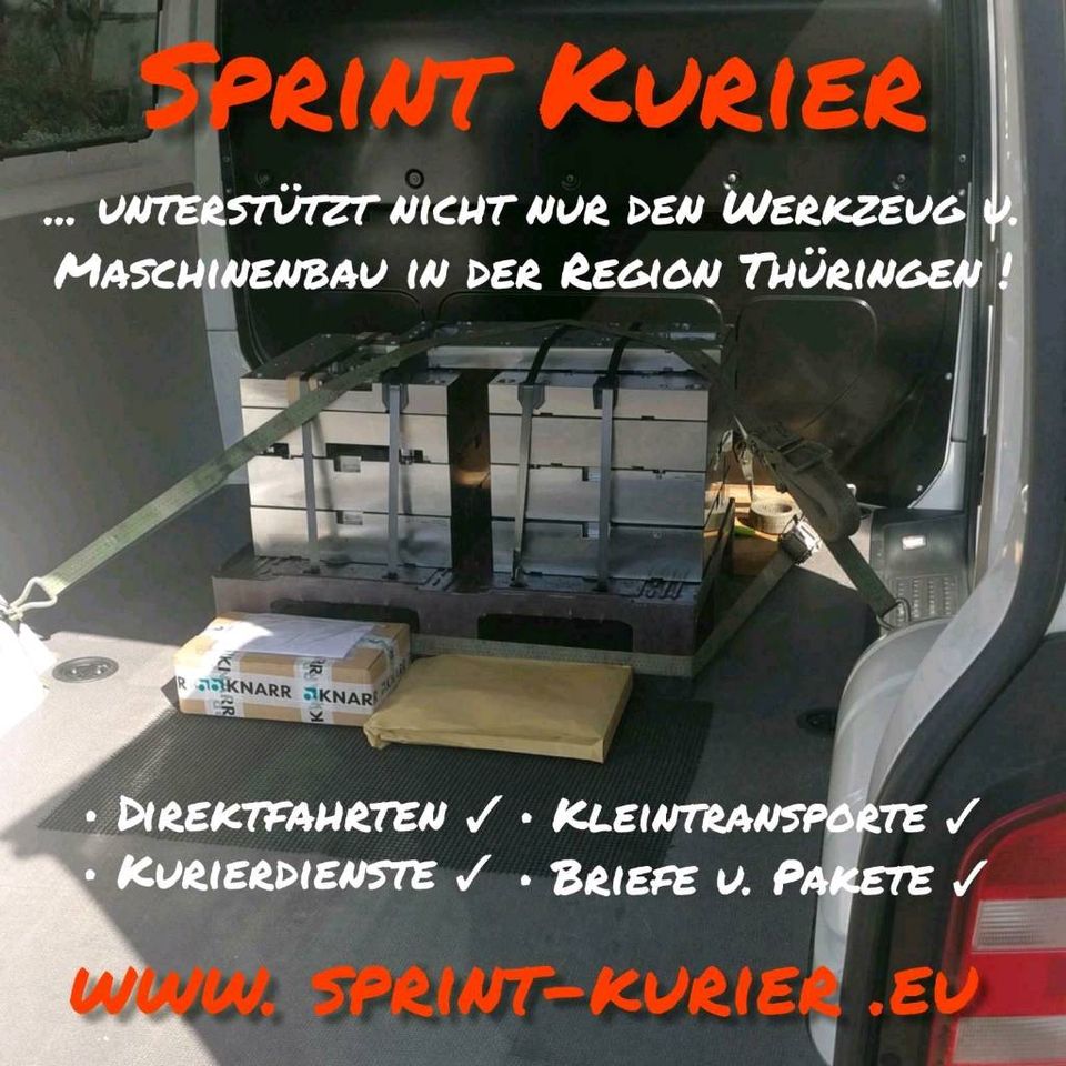 Flughafentransfer, Kleintransport, Kurierunternehmen, Kurier 24/7 in Schmalkalden