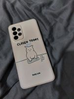 Samsung a52 Hülle beige mit Katze Sachsen-Anhalt - Schönebeck (Elbe) Vorschau