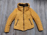 Zara Winterjacke Gr. M Gold Gelb Jacke Steppjacke Kapuze Niedersachsen - Badbergen Vorschau