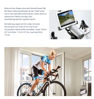 Tacx Tablet Halterung Rennrad Rollentrainer Zwift iPad Bayern - Germering Vorschau