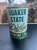 Sammler Öldose Quaker State De Luxe, historisch Baden-Württemberg - Berglen Vorschau