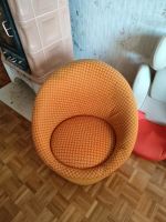 Spage Age Sessel Stuhl orange gemustert Bayern - Wasserburg am Inn Vorschau