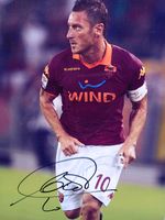 Original Autogramm FRANCESCO TOTTI Nordrhein-Westfalen - Kevelaer Vorschau