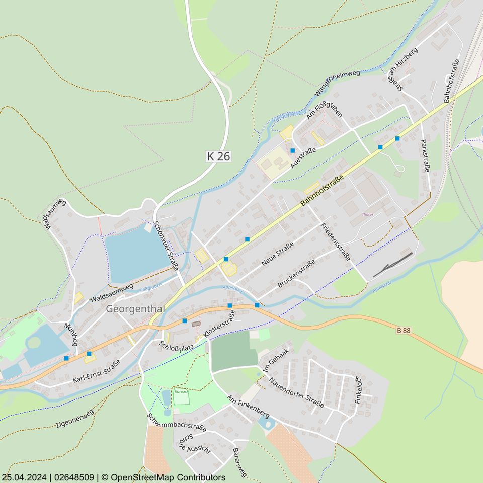 großes, voll unterkellertes, EFH mit ca. 365 qm Wohn- und Nutzfl. in Georgenthal