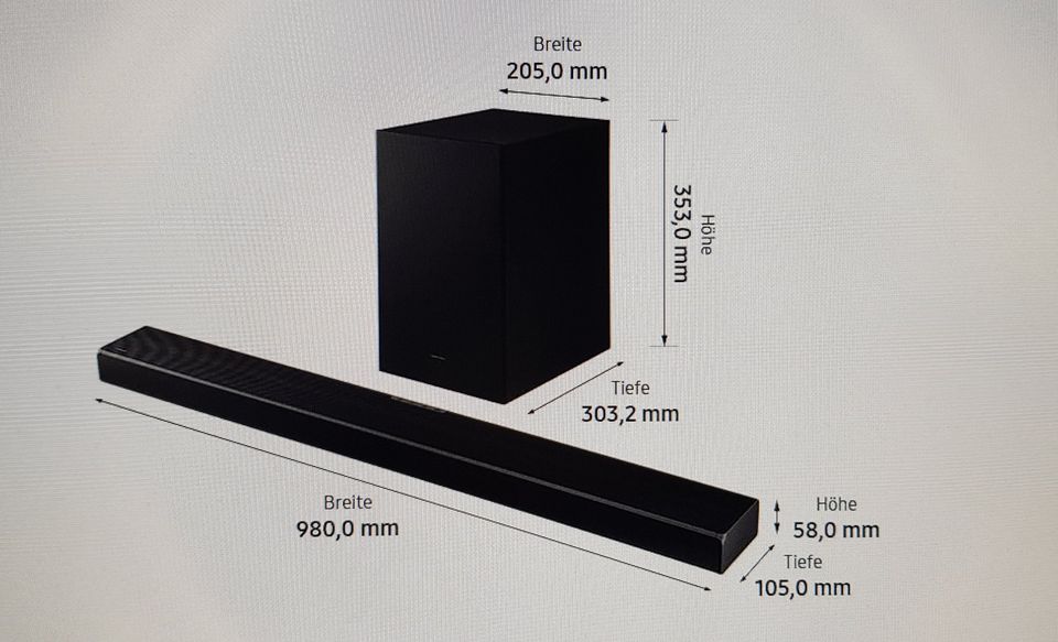 Samsung 3.1.2-Kanal Soundbar HW-Q600A/ZG in Bad Camberg