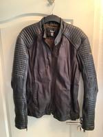Tigha Bikerjacke Leder-/Canvas-Mix in schwarz, Gr. L Schleswig-Holstein - Ahrensburg Vorschau