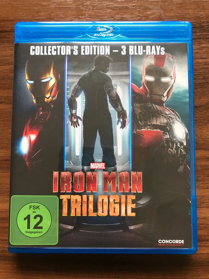 IRON MAN TRIOLOGIE von Marvel Film Blu-ray in Rothenburg
