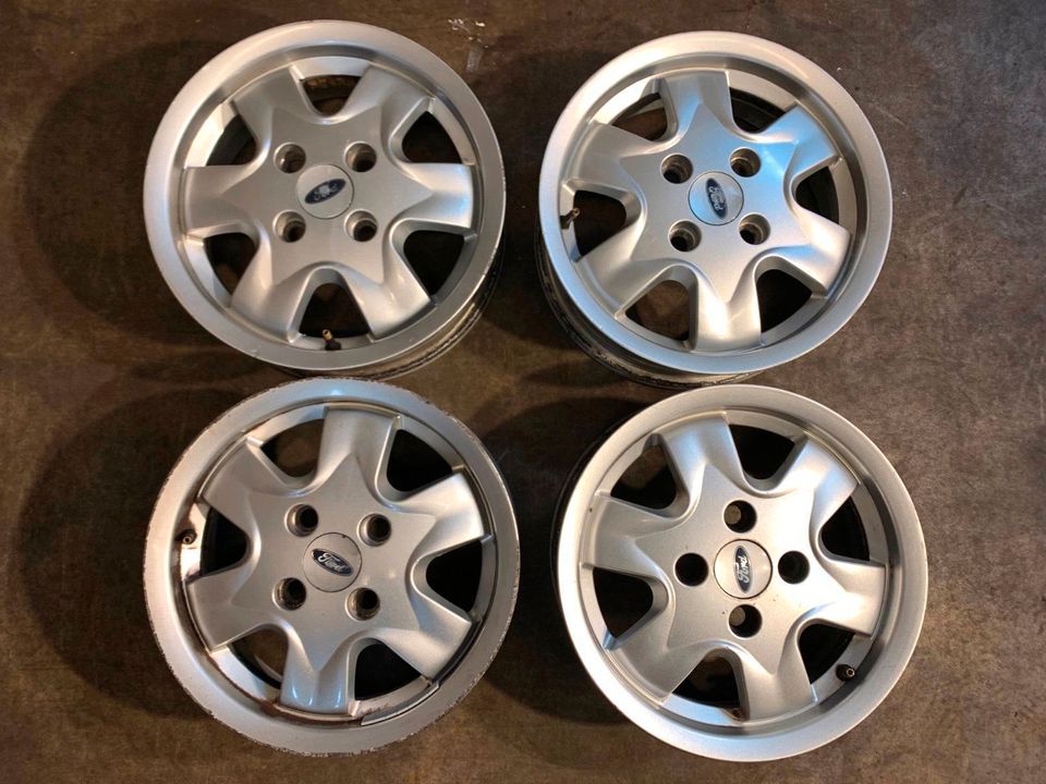 4x Original Ford KA StreetKA Alufelgen 5Jx14 ET34 / 4x108 / #N35 in Hanau