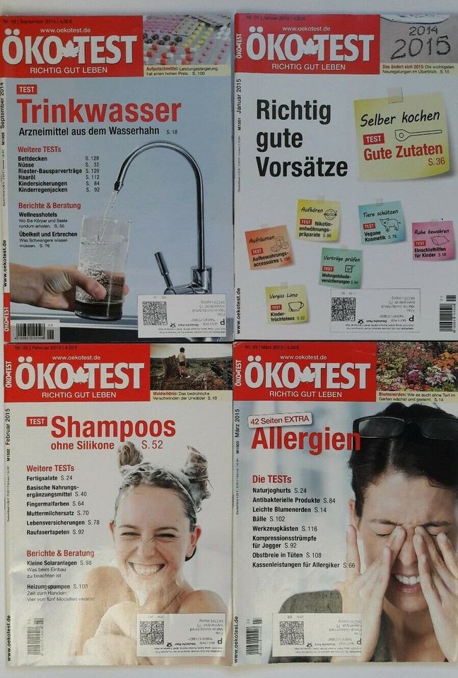 ÖKOTEST Zeitschriften (Kosmetik, Parfum, Cremes, Shampoo u.v.a.) in Leipzig