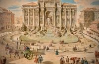 Gemälde/Aquarell/antik/Rom/Selten/TOP/Italien/Rarität/1800/19JH Hessen - Bad Homburg Vorschau