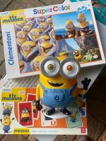 Minions Set (Puzzle, Karten-Spielebox, Nachtlicht) Schleswig-Holstein - Sülfeld Vorschau