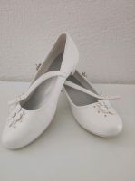 Weiße Mädchenschuhe / Ballerinas / Kommunion/Konfirmation Gr.35 Bayern - Senden Vorschau