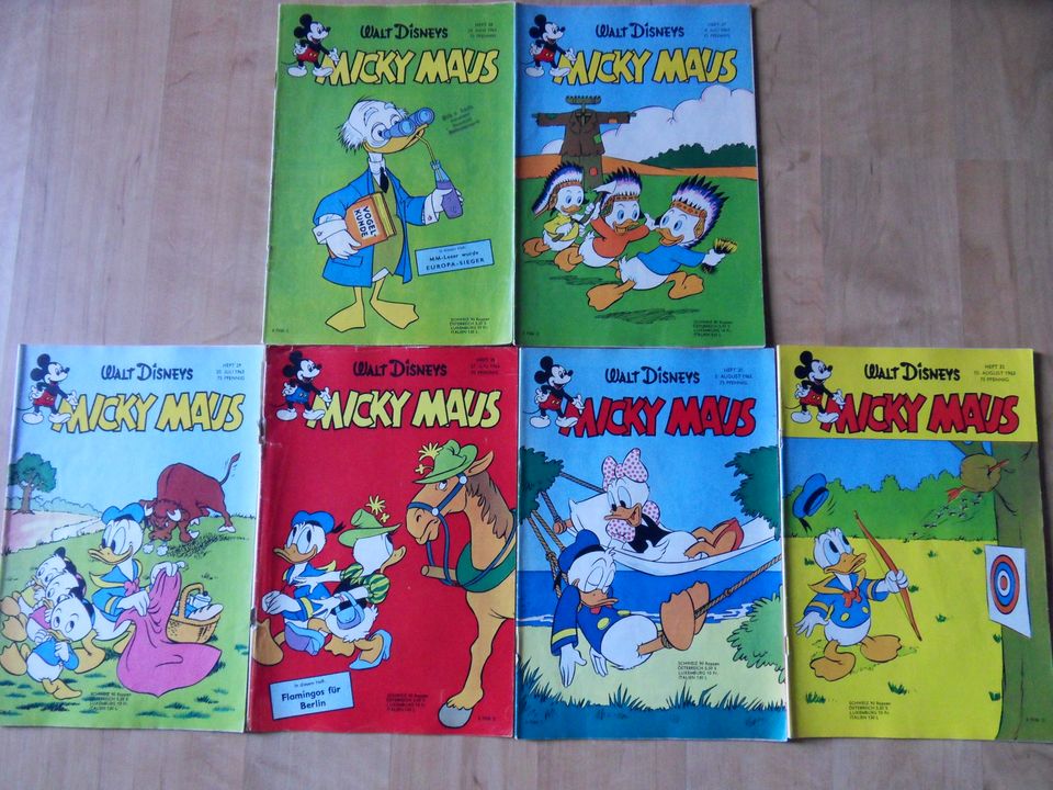 Micky Maus Jahrgang 1963, fast komplett (Carl Barks, Paul Murry)! in Augsburg