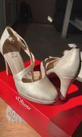 Pumps SOliver Gold Silber 38 Tracht Bayern - Kissing Vorschau