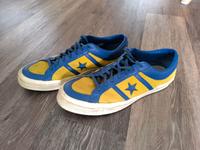 Converse - All Stars blau/gelb Sneaker | Grösse 11,5 / EUR 46 Hessen - Fulda Vorschau