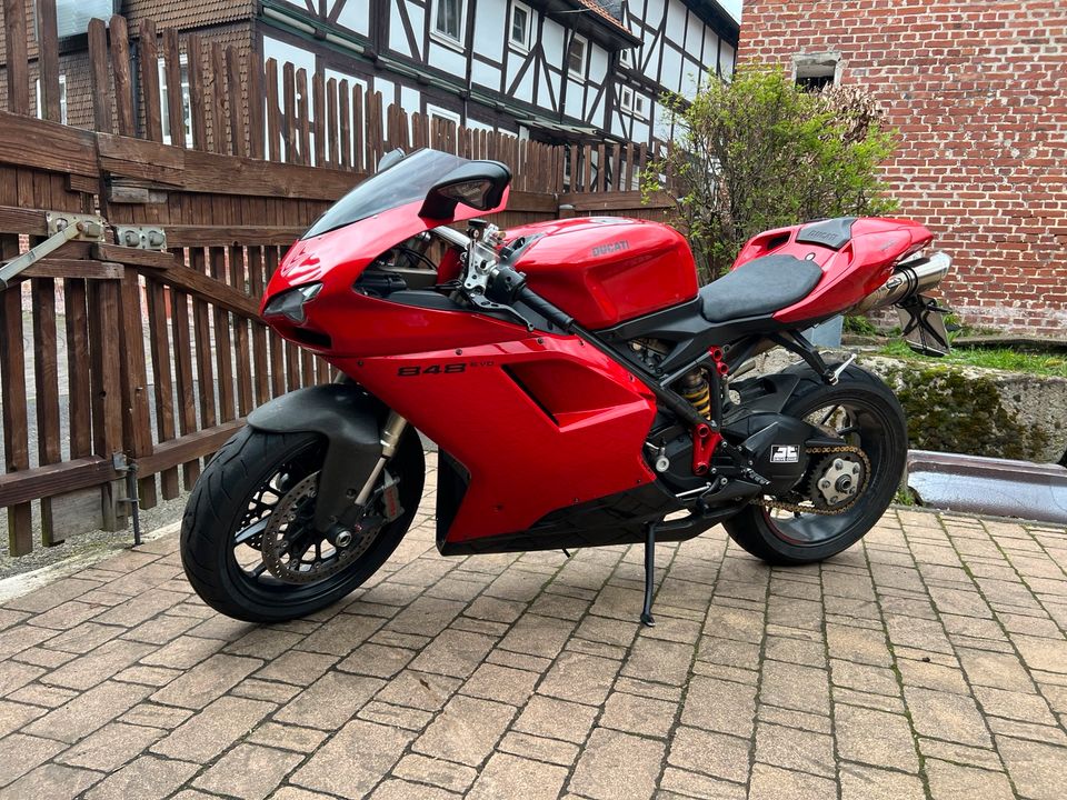 Ducati 848 EVO neu TÜV in Bad Hersfeld