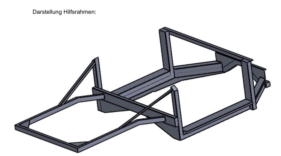 Bauanleitung Hilfsrahmen für GFK Karosserie 356 Porsche Apal Spee in Lohsa