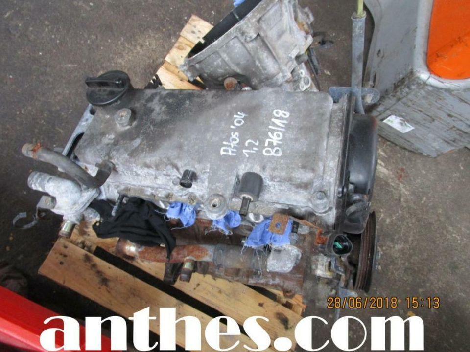 Motor G4HD Hyundai Atos II Kia Prime II Bj. 04 1,1 43 kw 58 PS in Niesky