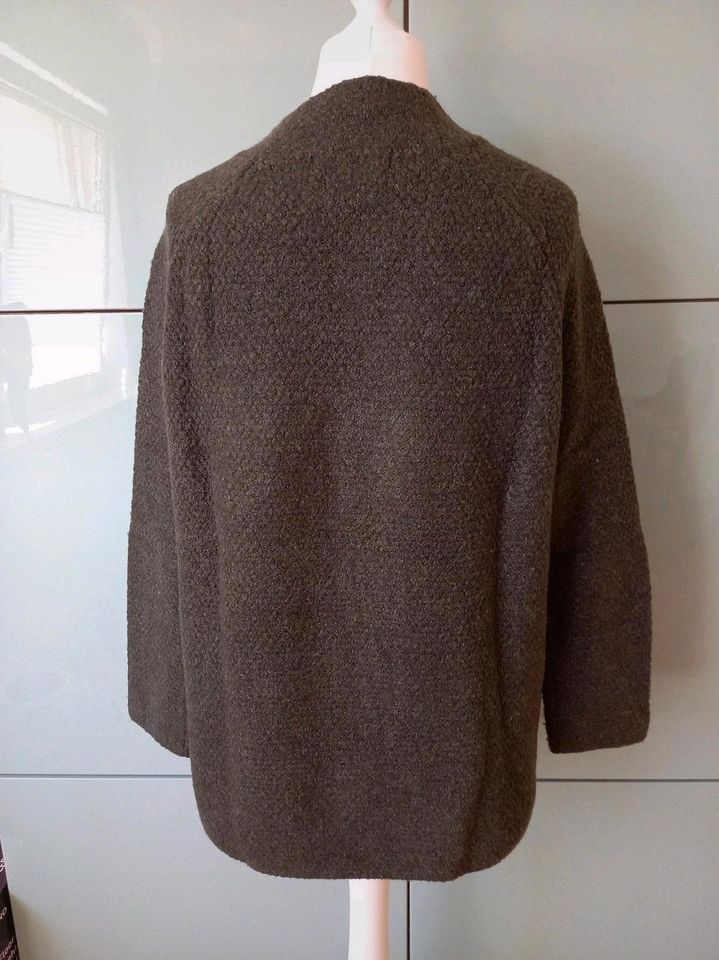 dunkelgrüner Wool Blend Pulli Pullover von Mango mit Turtleneck K in Köln