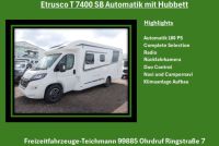 ETRUSCO T 7400 SB mit Hubbett Automatik Vermietfahrzeug ab Herbst 2024 verfügbar Thüringen - Ohrdruf Vorschau