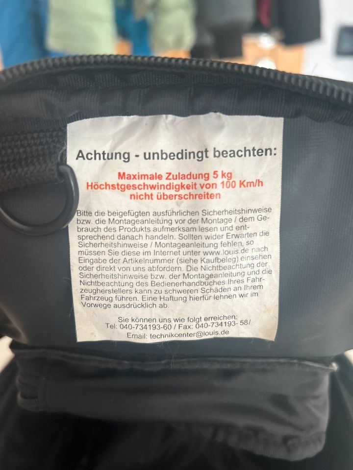 Super schöner Tankrucksack in Wenzendorf