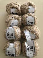 Wolle Garn Ice Yarns Wool Drops 400 g beige weiß meliert Baden-Württemberg - Stutensee Vorschau