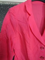 Blusenjacke Blazer Baumwolle ungefüttert 3/4 Raff- Ärmel Pink 38 Brandenburg - Brandenburg an der Havel Vorschau