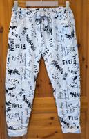 Tredy Joggpant weiß/schwarz  Gr.M 40/42 Hessen - Bad Hersfeld Vorschau