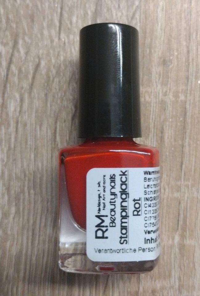 Nagellack RM Beautynails Stamping NEU Original verschlossen in Hardheim