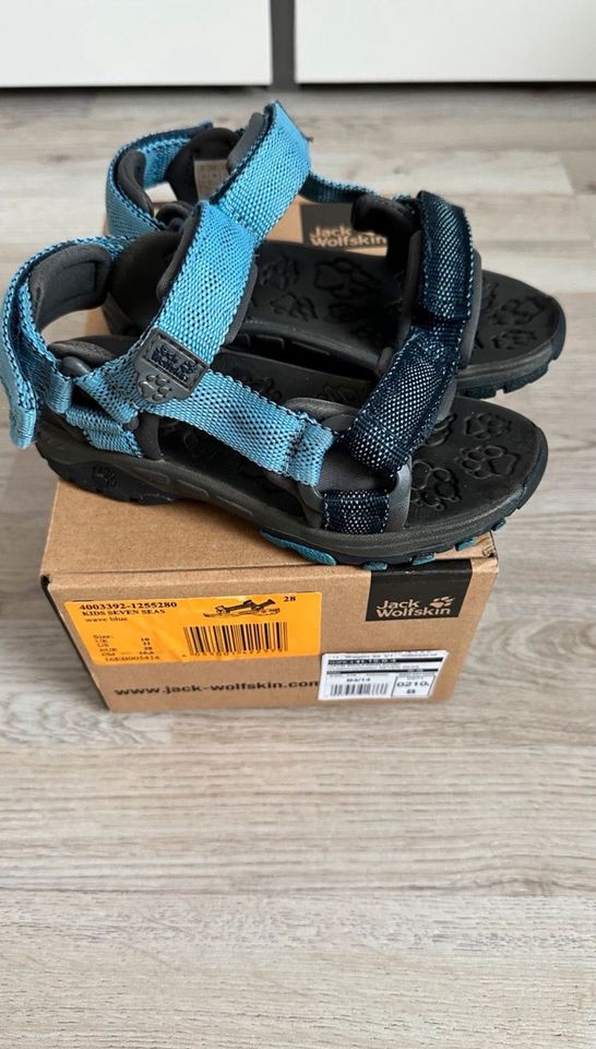 Jack Wolfskin Sandalen blau Größe 28 in Beckum