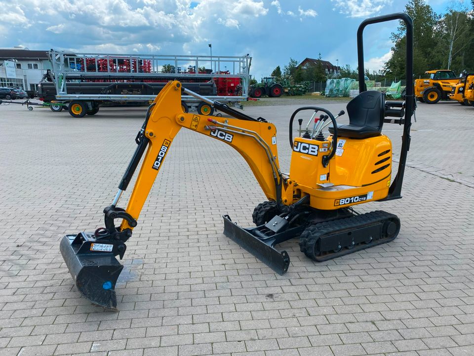 JCB 8010 CTS Microbagger, Minibagger, Bagger, Baumaschinen, Mieten in Fehrbellin