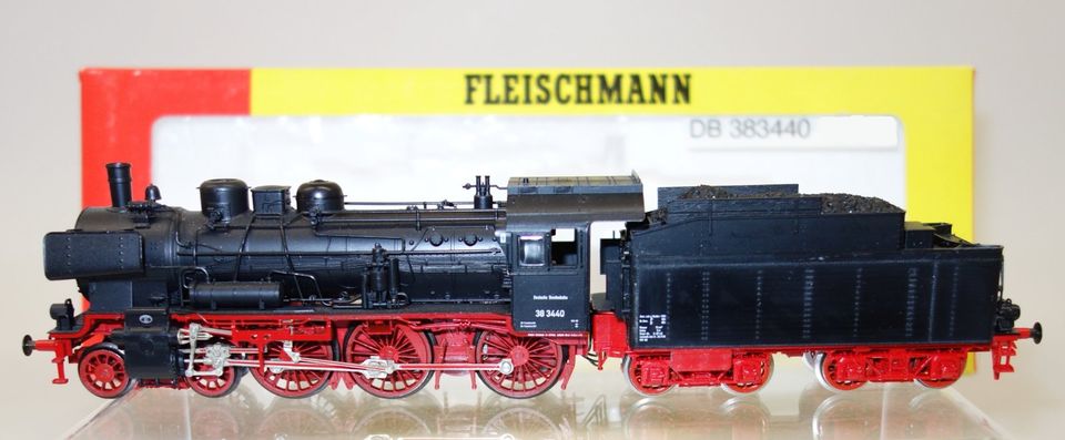 Fleischmann H0 Schlepptender Lok BR 38 3440 der DB (4165) in Hannover